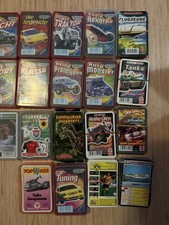 Quartett Konvolut Kartenspiele Autos Flugzeug Top ASS Super Trumpf 80er Retro