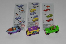 Ferrero: 3 Fahrzeuge aus der Serie Frank's Crazy Car Garage (2003) mit den BPZ