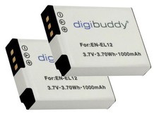 2 x Premium Akku EN-EL12 für