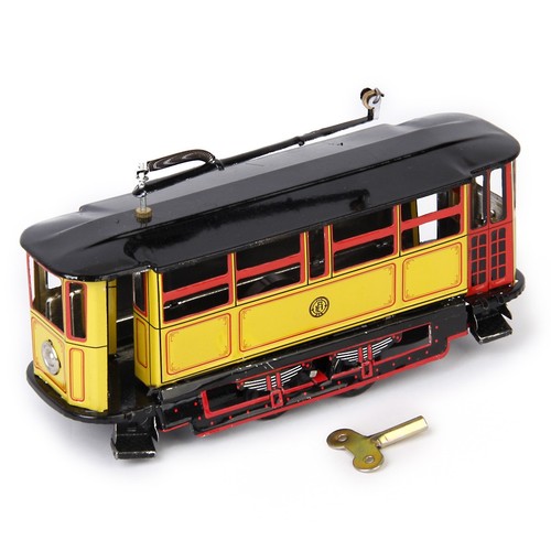 Vintage tram trolley streetcar - trolley,