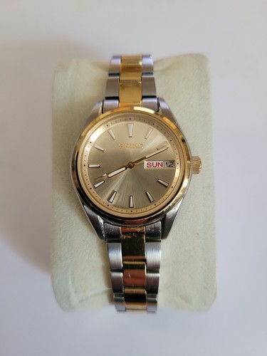 Elegante seiko bicolor - seiko,