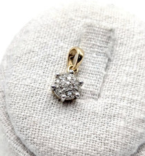 Vintage Diamant Anhänger 585