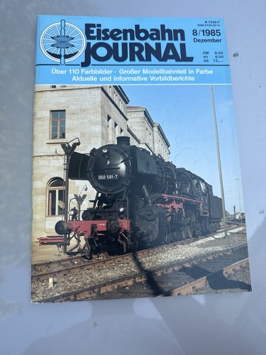 Eisenbahn journal heft 1985 - journal,