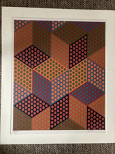 Victor Vasarely handsignierter