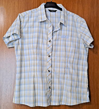 C6 - Maier Sports Moorhead Damen-Wanderbluse Gr. 46 Halbarm kariert