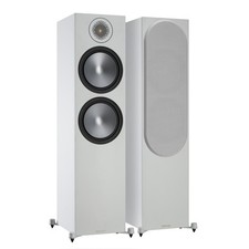 Monitor Audio Bronze 500 (6G) Standlautsprecher weiß/grau Lautsprecher [Paar]