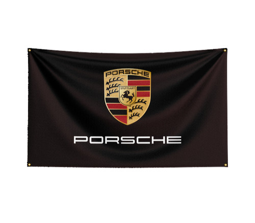 Porsche banner fahne - porsche,