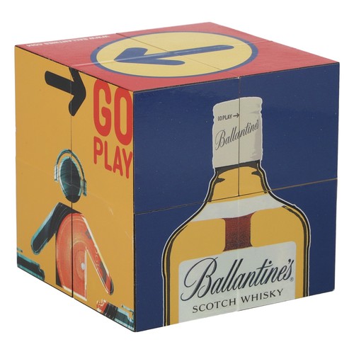 Ballantines whisky magic cube - ballantines,