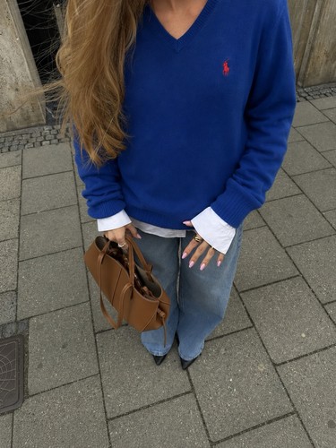 Ralph lauren neck sweater - lauren, v-neck