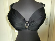 Lascana Bikini-Oberteil Bügel-BH Bade-BH Polster-BH schwarz Gr. 42 CUP F NEU