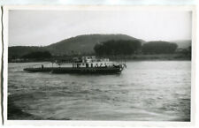 Foto AK Rheinschiff,Schlepp-Dampfer "Treckvogel",vor Bad Hönningen um 1955