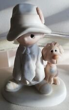 Precious Moments "To a special dad" #E-5212 Junge mit Hund 1980