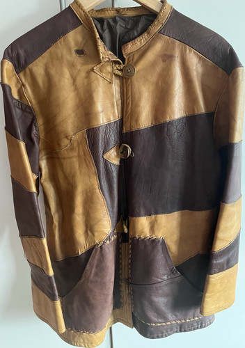 Unisex vintage lederjacke - unisex,