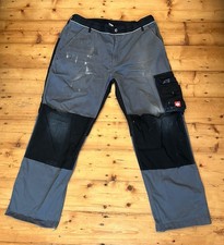 Bundhose Arbeitshose Engelbert Strauss Motion Gr.58 XXXL Grau/schwarz Altes Logo