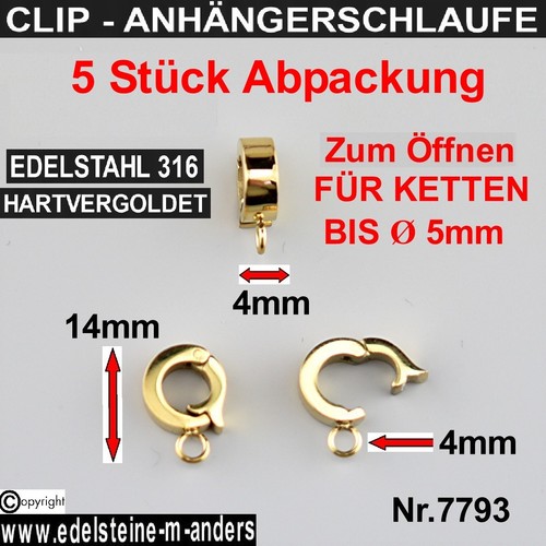 Clip anhängerschlaufe vario - clip,
