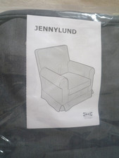 Ikea Ektorp Jennylund Sesselbezug Ersatzbezug Nordvalla grau dunkelgrau