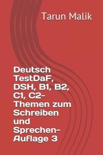 Deutsch TestDaF, DSH, B1, B2