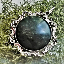 Becka Karl Punze KB Anhänger Silber 900 Jade Goldschmied Wien Austria antik