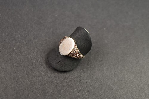 Antiker herrenring silber - herrenring,