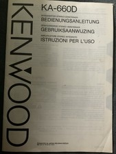 Kenwood KD-660D Bedienungsanleitung