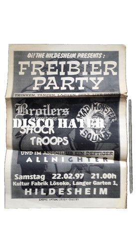Broilers konzert plakat von - broilers,
