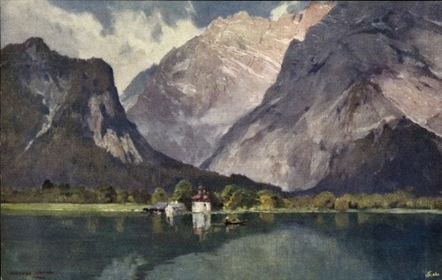 Künstler compton edward - künstler, ak