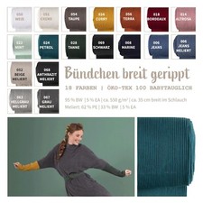 Grobstrick Bündchen Uni