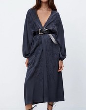 ❤️ ZARA DUNKELBLAU BLUMEN