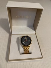 versace uhr herren gold