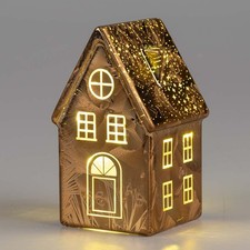 Deko-Haus 16cm Frosty-Braun