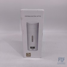 380ML Kleiner Tragbarer Wasserkocher, 3 in 1 Mini Elektrische Wassertasse mit Te