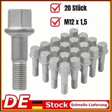 20x Radbolzen Radschraube M12 x 1,5 für Mercedes-Benz W202 W203 W124 W201 W168