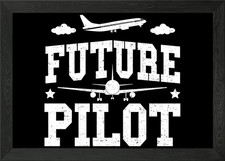 Zukunft Pilot gerahmtes