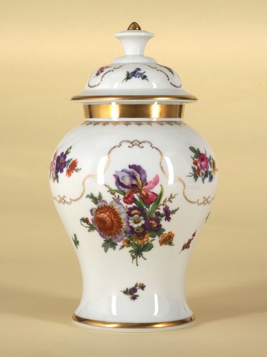 Deckelvase weimarer porzellan - weimarer,