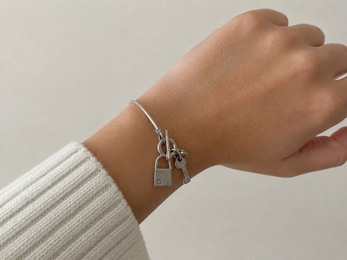 Guess armreif silber mit - silber,