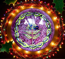 CAITHNESS BRIEFBESCHWERER CGII Mysterious Millefiori Flower VINTAGE RARE+++