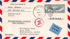 400538) USA Lupo Zensur Blg