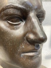 Bronze Figur Büste, Oswald