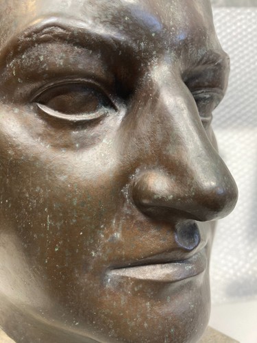 Bronze figur büste oswald - figur, büste,