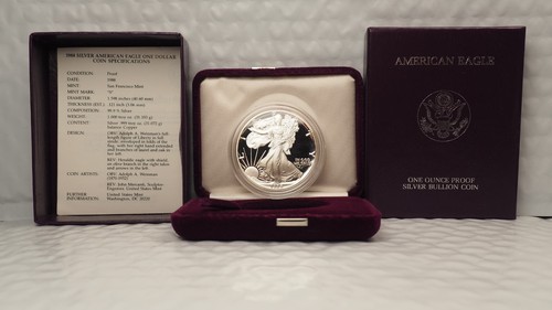 1988 american silver - $1,