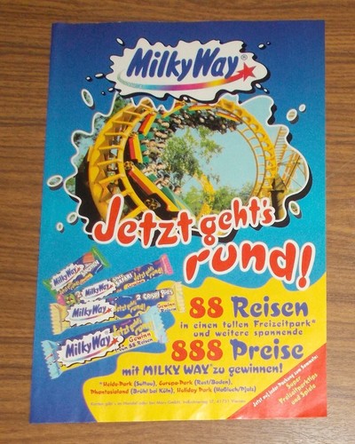 Seltene werbung milky way - werbung,