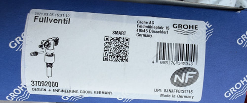 Grohe 37092000 füllventil - grohe,