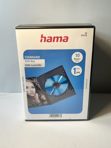 Hama standard dvd - 10, hüllen
