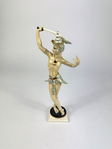 Porzellanfigur balinesischer - porzellanfigur,