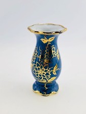 KLEINE VASE SILBERPORZELLAN