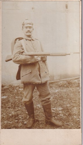 Foto auf pappe - foto, soldat