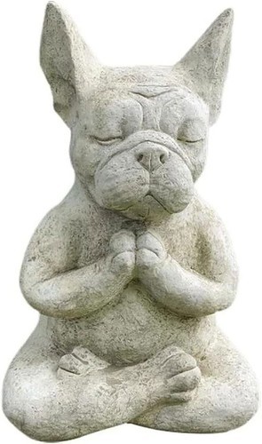 Hund buddha meditation figur - hund,