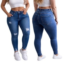CURVY PUSH UP Damen Jeans Hose