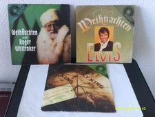 DDR ! 3 x SCHALLPLATTEN - WEIHNACHTSLIEDER