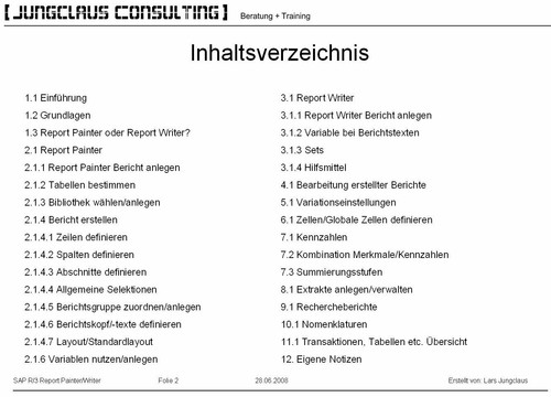Sap report writer - sap,